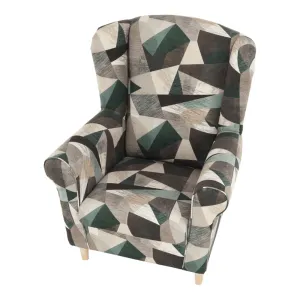 Kreslo CHARLOT Tempo Kondela Patchwork M1