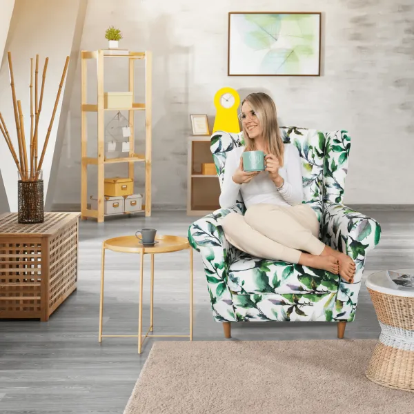 Kreslo CHARLOT Tempo Kondela Patchwork M1