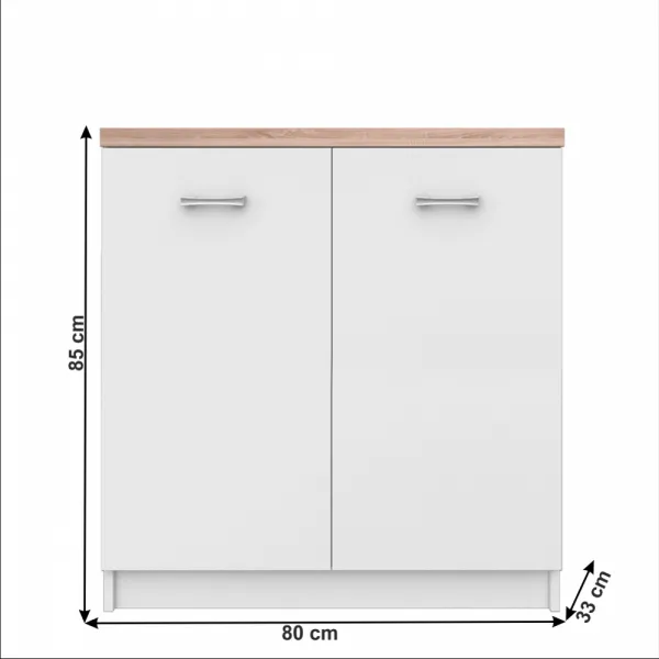 Komoda TOPTY Tempo Kondela Dub sonoma