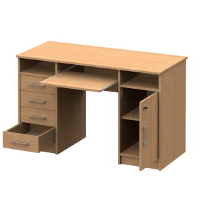 Počítačový stôl B9 NEW Tempo Kondela Biela