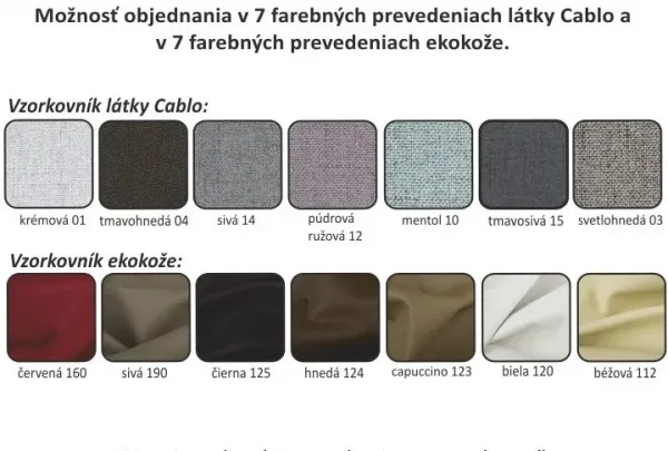 Sedacia súprava rozkladacia BITER U Tempo Kondela Pravá