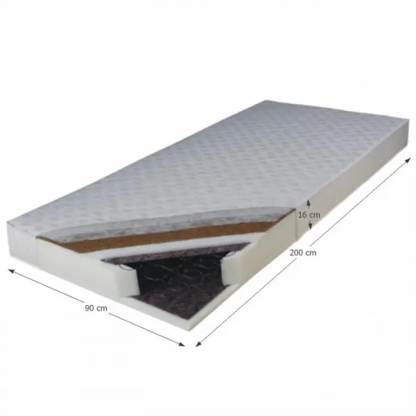 Pružinový matrac KOKOS MEDIUM Tempo Kondela 80x200 cm