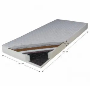 Pružinový matrac KOKOS MEDIUM Tempo Kondela 80x200 cm