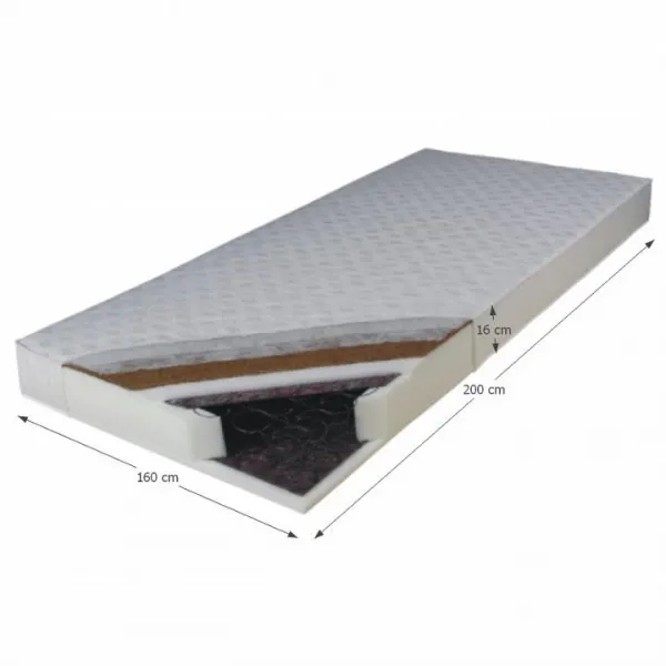 Pružinový matrac KOKOS MEDIUM Tempo Kondela 80x200 cm