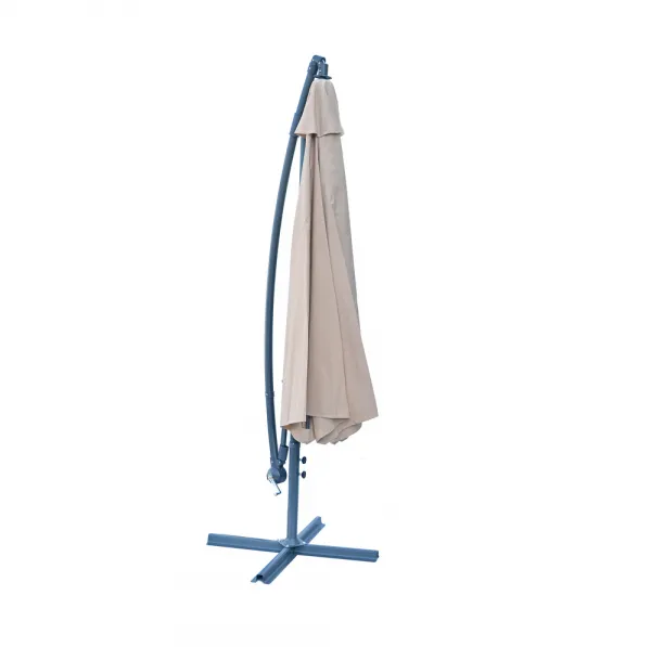 ArtRoja Záhradný slnečník kovový 8080 | béžová 350 cm