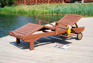 Rojaplast melasy 7124 Záhradné drevené lehátko FSC
