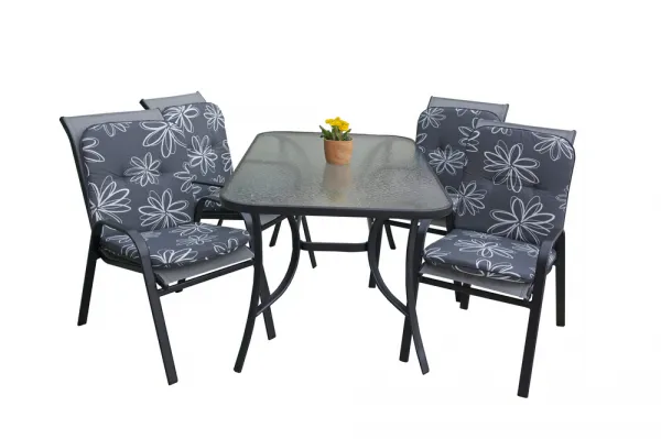 Záhradné kreslo XT1012C Čierna