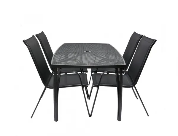 Záhradné kreslo XT1012C Čierna