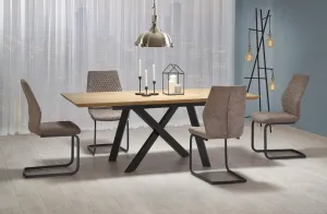 Rozkladací jedálenský stôl CAPITAL Halmar 160 cm
