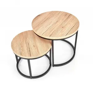 Odkladací stolík 2 ks OREO Halmar Orech
