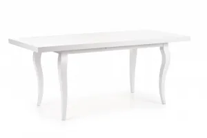 HALMAR Rozkladací jedálenský stôl Mozart 160/240 biely