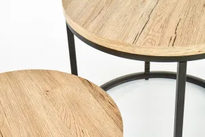 Odkladací stolík 2 ks OREO Halmar Orech