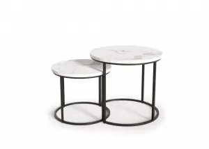 Odkladací stolík 2 ks OREO Halmar Orech