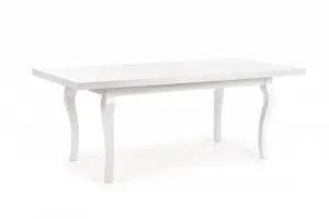 HALMAR Rozkladací jedálenský stôl Mozart 160/240 biely