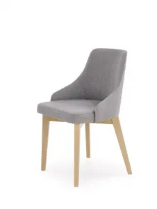 Jedálenská stolička TOLEDO Halmar Biela / sivá (INARI 91)