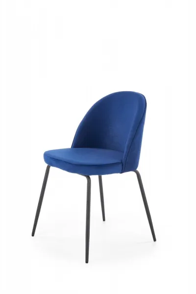 HALMAR Designová stolička Zyonne tmavomodrá