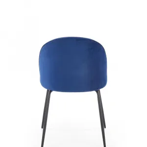 HALMAR Designová stolička Zyonne tmavomodrá