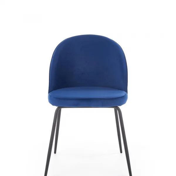 HALMAR Designová stolička Zyonne tmavomodrá