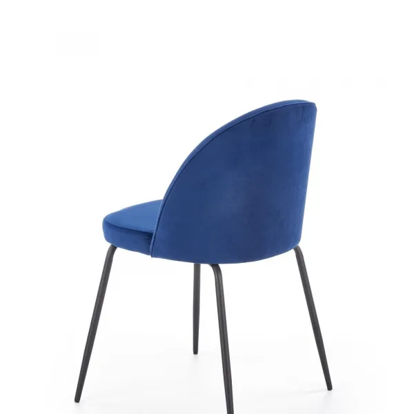 HALMAR Designová stolička Zyonne tmavomodrá