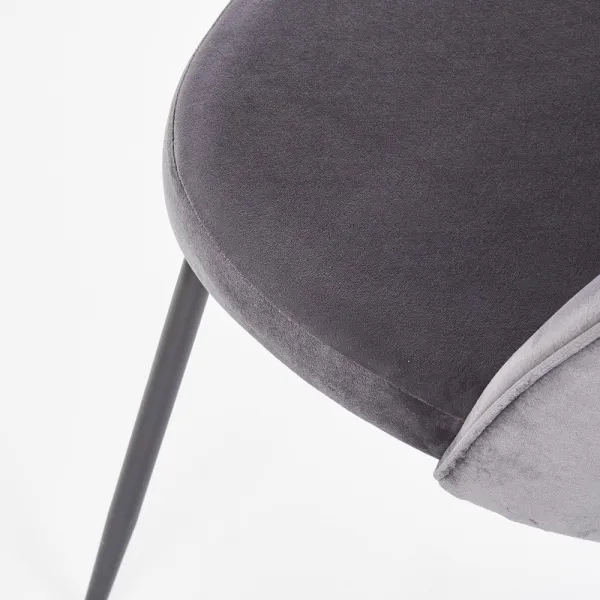 HALMAR Designová stolička Zyonne tmavomodrá