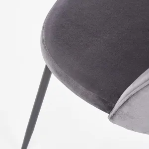 HALMAR Designová stolička Zyonne tmavomodrá