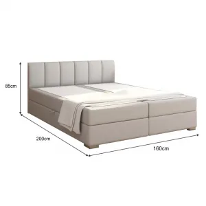 Boxpringová posteľ RIANA KOMFORT Tempo Kondela 180 x 200 cm