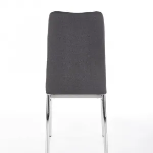 Jedálenská stolička K309 Halmar Tmavosivá