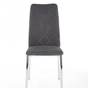 Jedálenská stolička K309 Halmar Tmavosivá