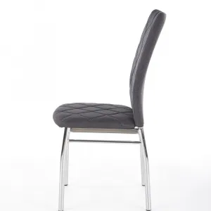 Jedálenská stolička K309 Halmar Tmavosivá