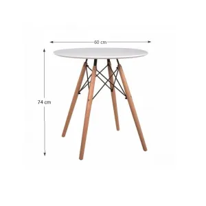 Jedálenský stôl GAMIN NEW Tempo Kondela 60 cm