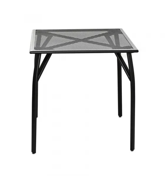 Záhradný kovový stôl ZWMT-70R - 72 x 70 x 70 cm