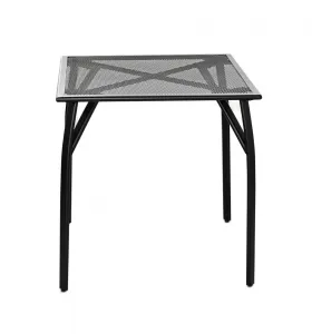 Záhradný kovový stôl ZWMT-70R - 72 x 70 x 70 cm