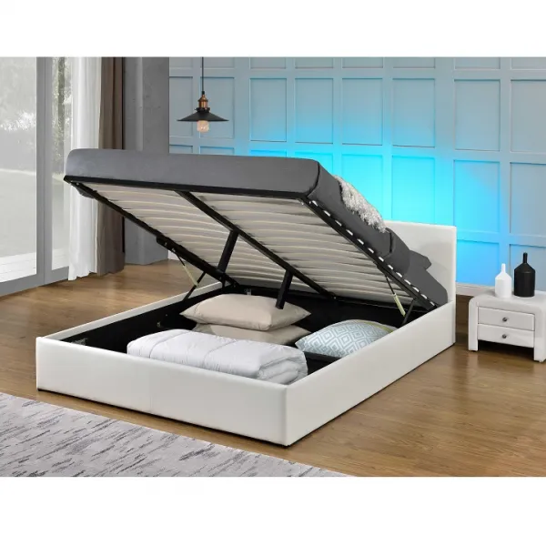 Posteľ JADA NEW s LED osvetlením Tempo Kondela 180 x 200 cm