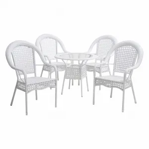 Záhradný jedálenský set 4+1 KOVEN