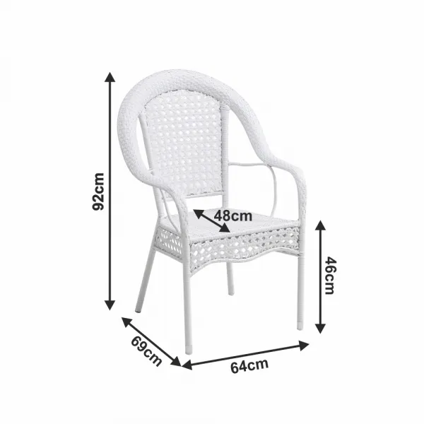 Záhradný jedálenský set 4+1 KOVEN