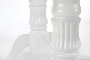 HALMAR Rozkladací jedálenský stôl Peho biely