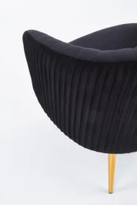 Kreslo CROWN Halmar Čierna