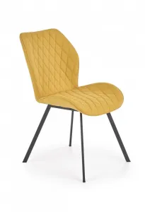 HALMAR Designová stolička Eviana horčicová
