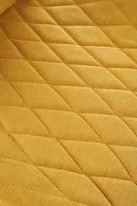HALMAR Designová stolička Eviana horčicová