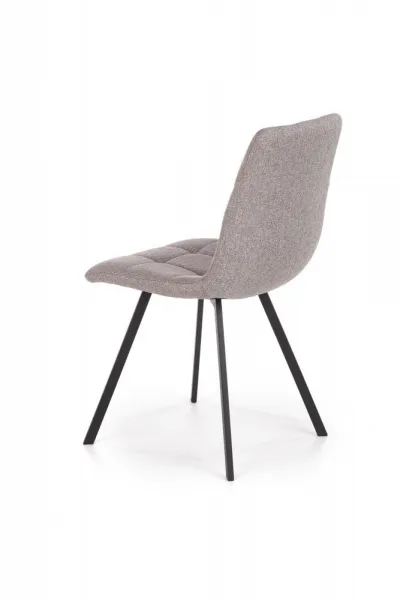 HALMAR Designová stolička Chlorett sivá