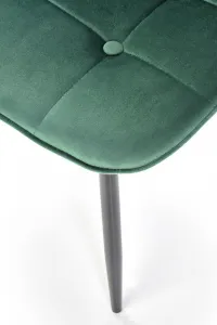Jedálenská stolička K417 Halmar Černá