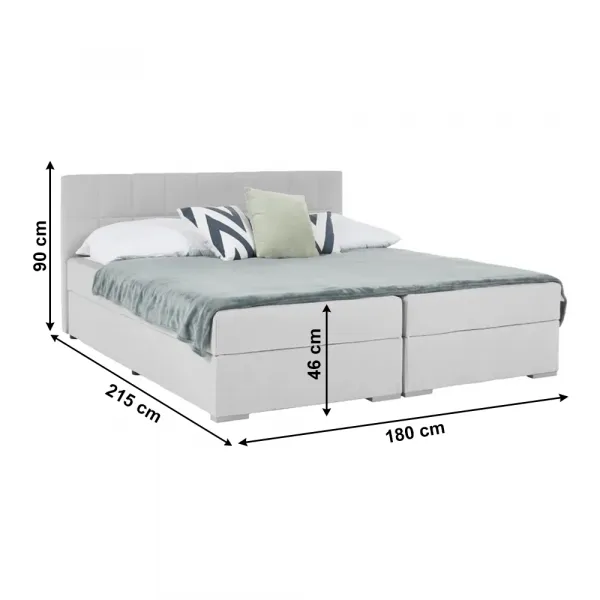 Boxspringová posteľ FERATA KOMFORT Tempo Kondela 140 x 200 cm