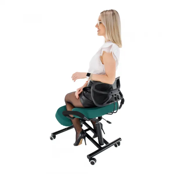 Ergonomická kľakačka RUFUS Tempo Kondela Zelená