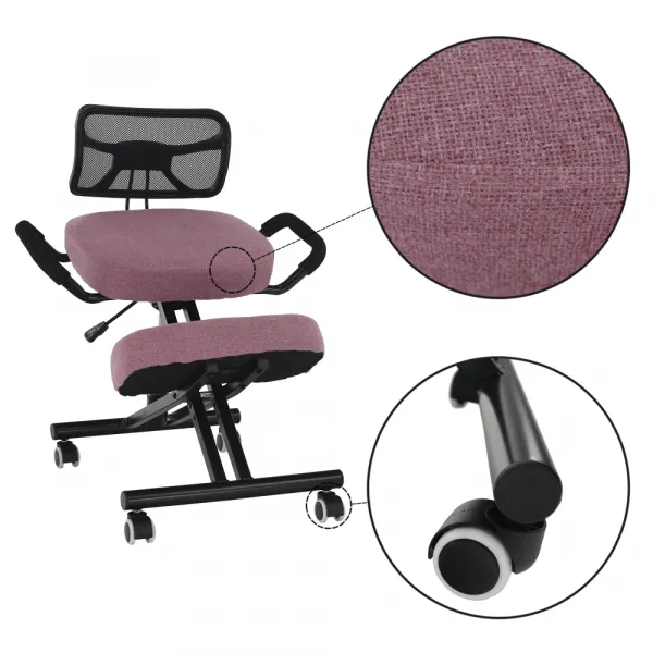 Ergonomická kľakačka RUFUS Tempo Kondela Zelená