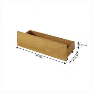 Zásuvný kontajner MIDEA 2 ks Tempo Kondela Dub