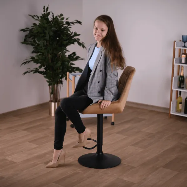 Barová stolička CHIRO Tempo Kondela Hnedá