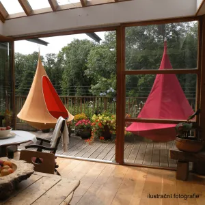 Závesné kreslo KLORIN NEW KLASIK CACOON HAMMOCK Tempo Kondela