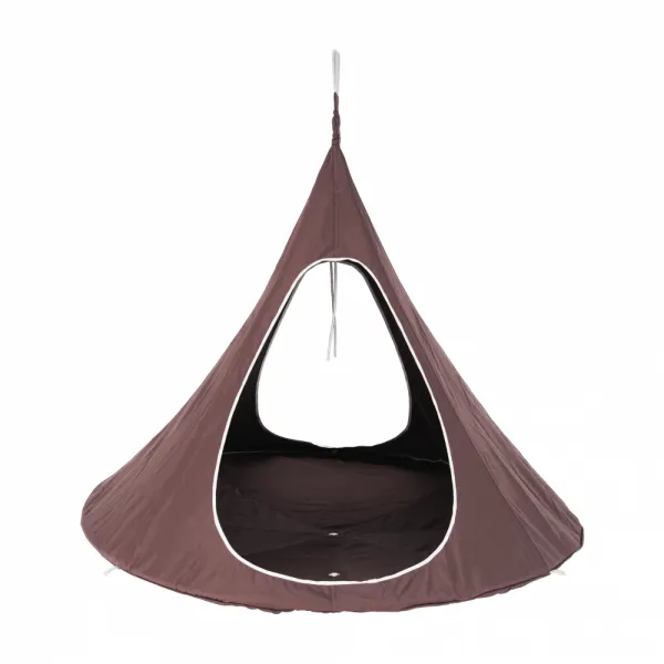 Závesné kreslo KLORIN NEW TYP 2 BIG SIZE CACOON HAMMOCK Tempo Kondela Zelená