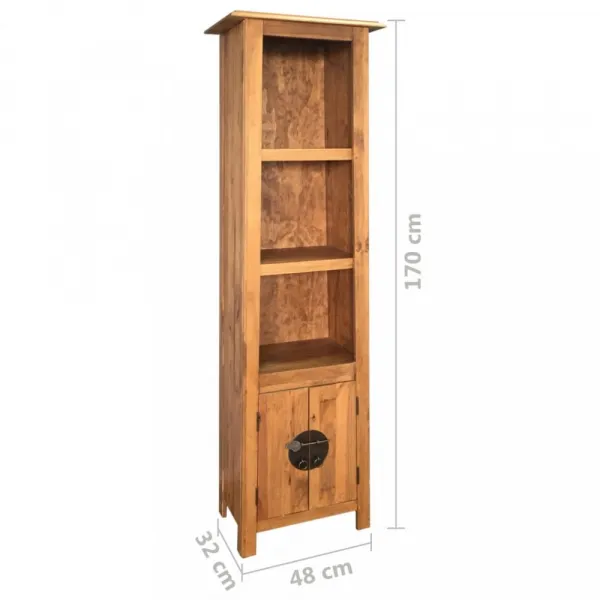 Vysoká kúpeľňová skrinka VINTAGE Dekorhome