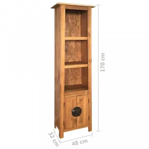 Vysoká kúpeľňová skrinka VINTAGE Dekorhome